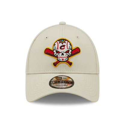 Gorra de béisbol 9FORTY Minor League Columbus Clippers de New Era - Piedra