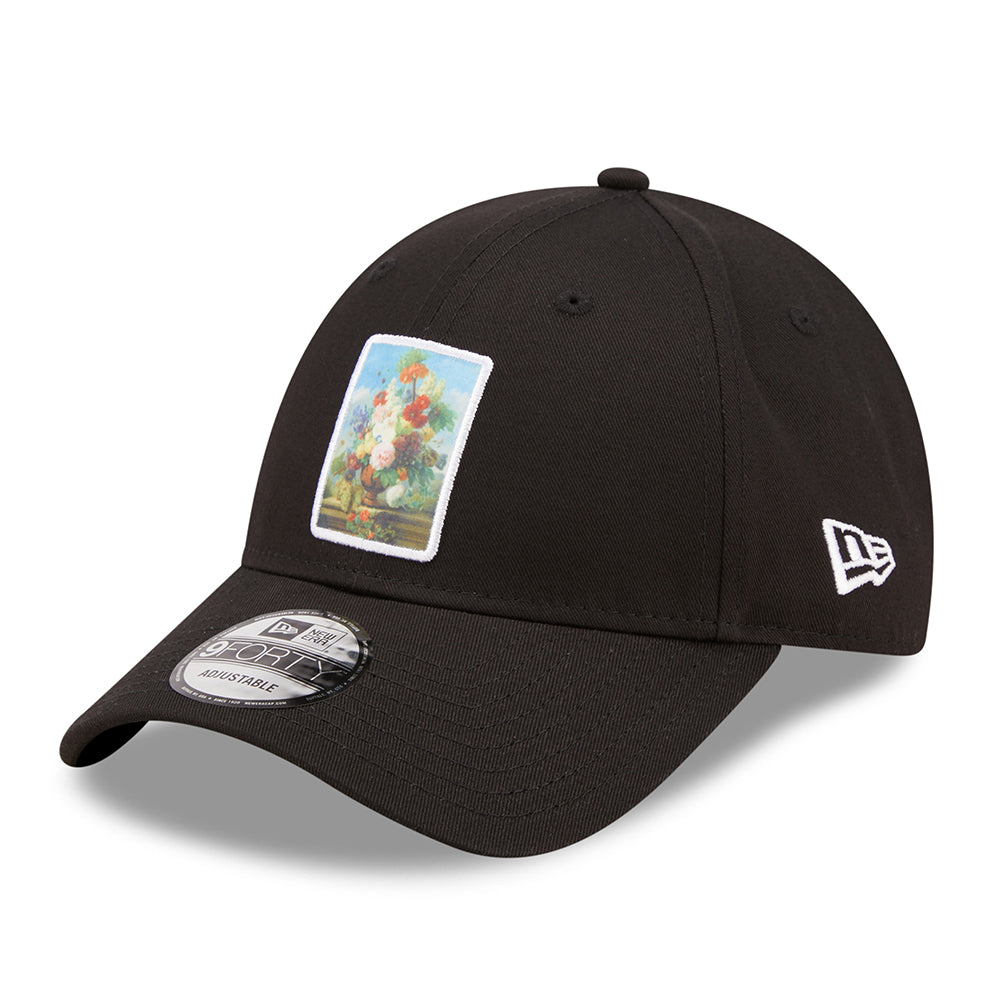 Gorra de béisbol 9FORTY Le Louvre Patch Jan Frans van Dael de New Era - Negro