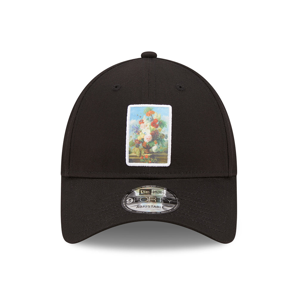 Gorra de béisbol 9FORTY Le Louvre Patch Jan Frans van Dael de New Era - Negro