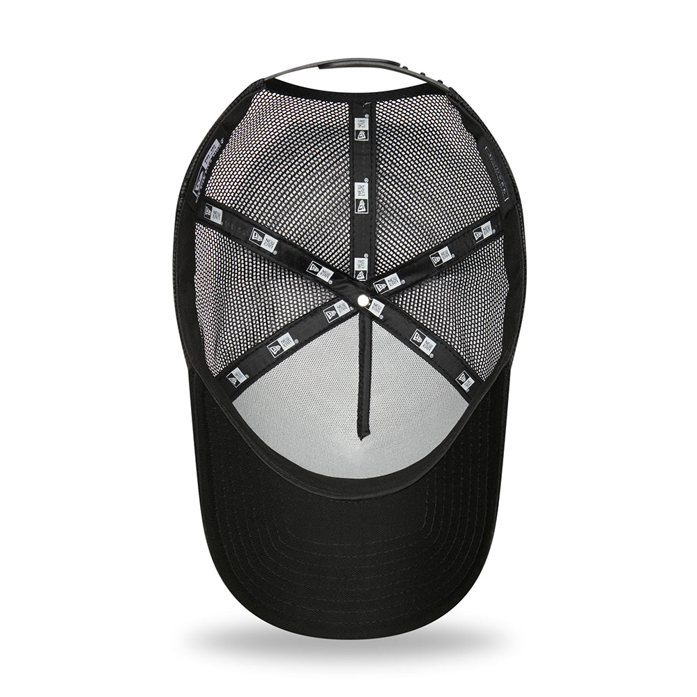 Gorra Trucker 9FORTY A-Frame Le Louvre AOP Jan Frans van Dael de New Era - Negro