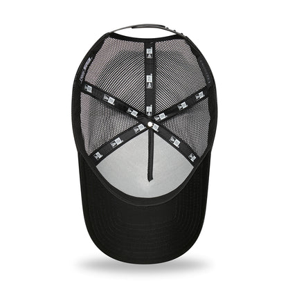 Gorra Trucker 9FORTY A-Frame Le Louvre AOP Jan Frans van Dael de New Era - Negro