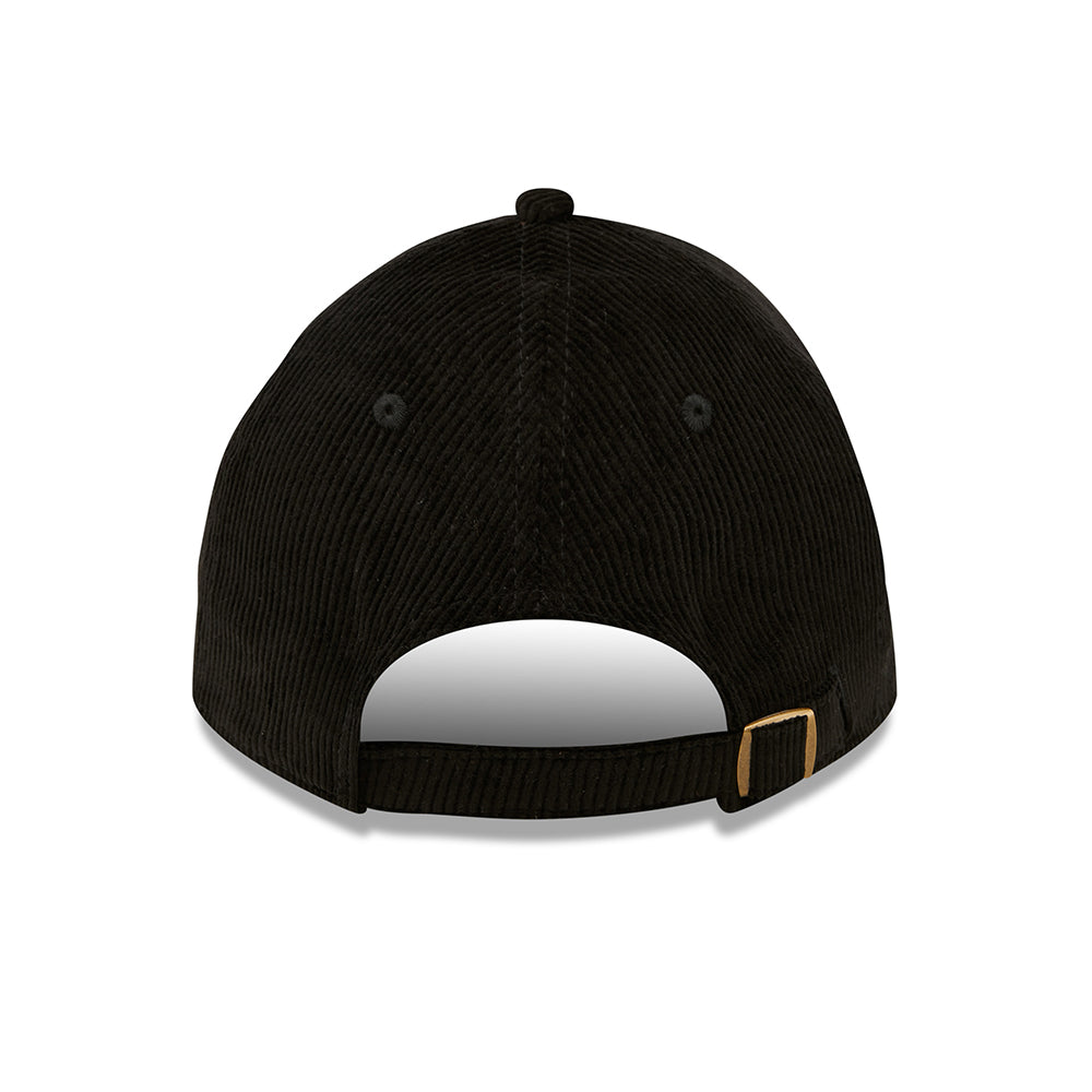 Gorra de béisbol 9TWENTY de pana Wildlife Casual Classic Deer de New Era - Negro