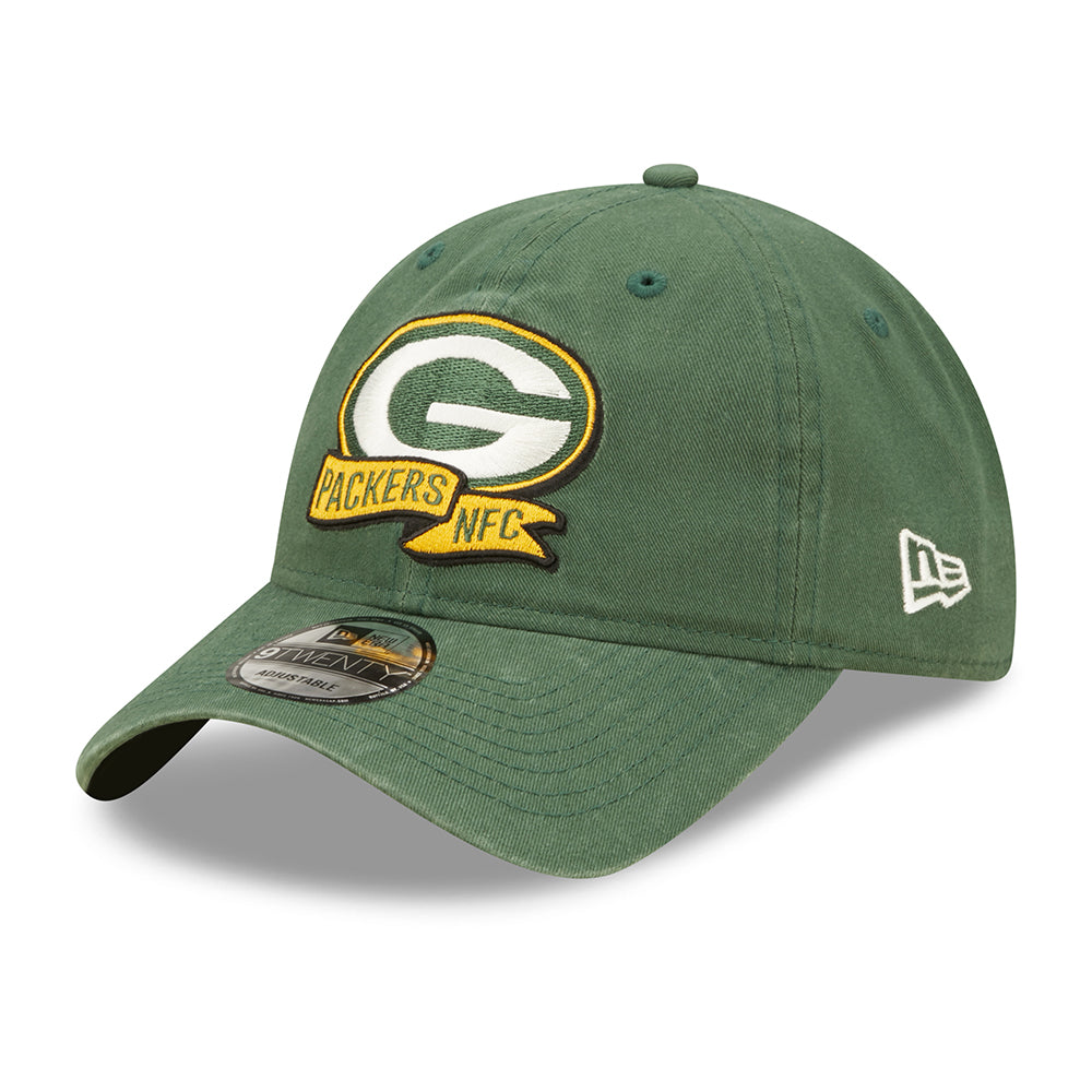 Gorra de béisbol 9TWENTY NFL Sideline On Field Green Bay Packers de New Era - Verde