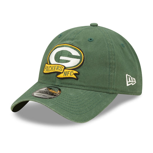 Gorra de béisbol 9TWENTY NFL Sideline On Field Green Bay Packers de New Era - Verde