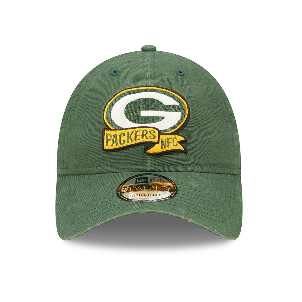 Gorra de béisbol 9TWENTY NFL Sideline On Field Green Bay Packers de New Era - Verde