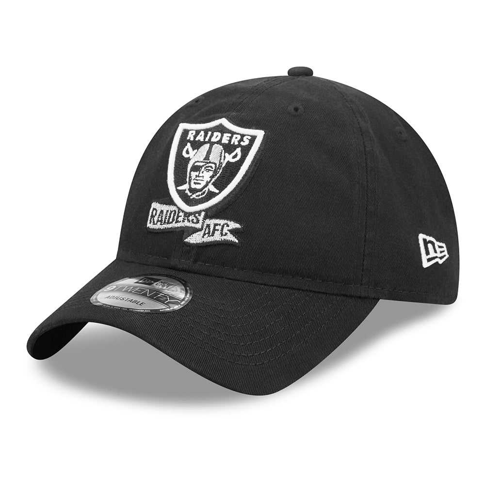 Gorra de béisbol 9TWENTY NFL Sideline On Field Las Vegas Raiders de New Era - Negro