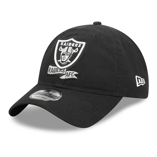 Gorra de béisbol 9TWENTY NFL Sideline On Field Las Vegas Raiders de New Era - Negro