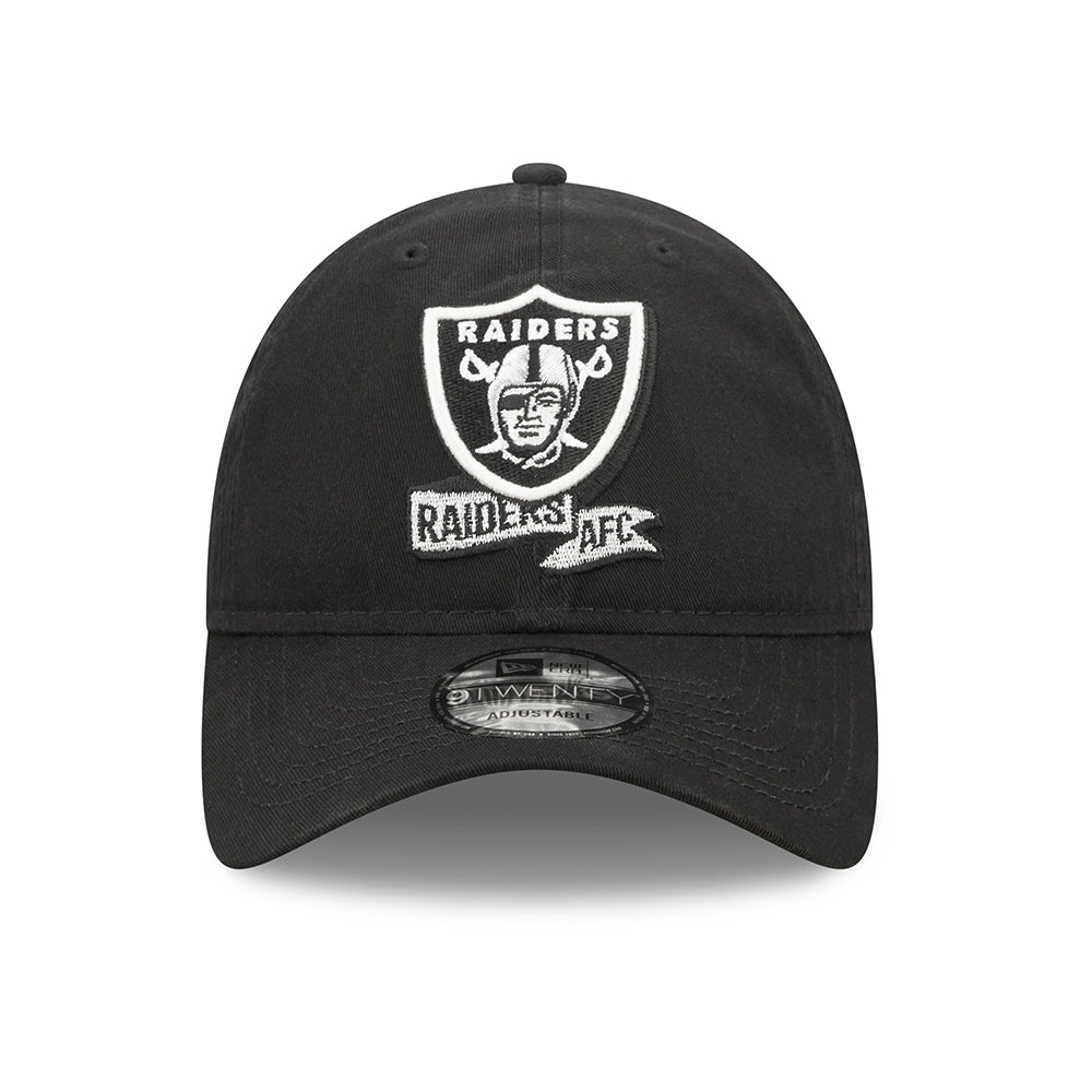 Gorra de béisbol 9TWENTY NFL Sideline On Field Las Vegas Raiders de New Era - Negro