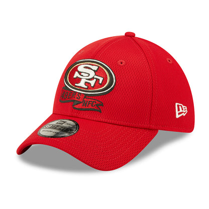 Gorra de béisbol 39THIRTY NFL Sideline On Field San Francisco 49ers de New Era - Rojo