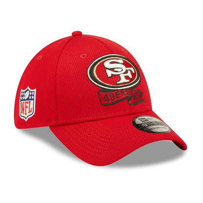 Gorra de béisbol 39THIRTY NFL Sideline On Field San Francisco 49ers de New Era - Rojo