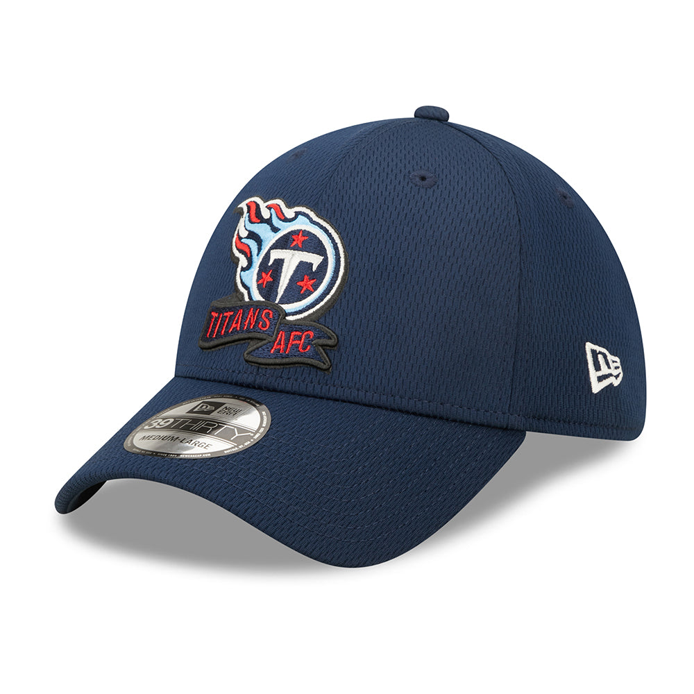 Gorra de béisbol 39THIRTY NFL Sideline On Field Tennessee Titans de New Era - Azul