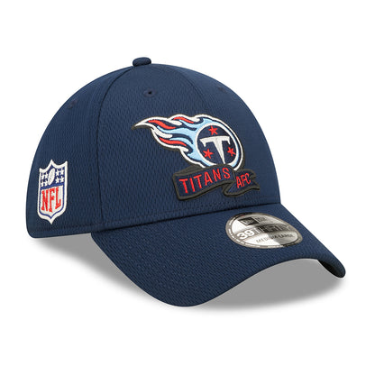 Gorra de béisbol 39THIRTY NFL Sideline On Field Tennessee Titans de New Era - Azul