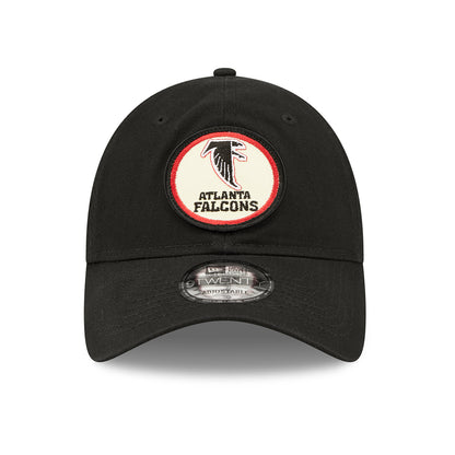Gorra de béisbol 9TWENTY NFL Sideline Historic Atlanta Falcons de New Era - Negro