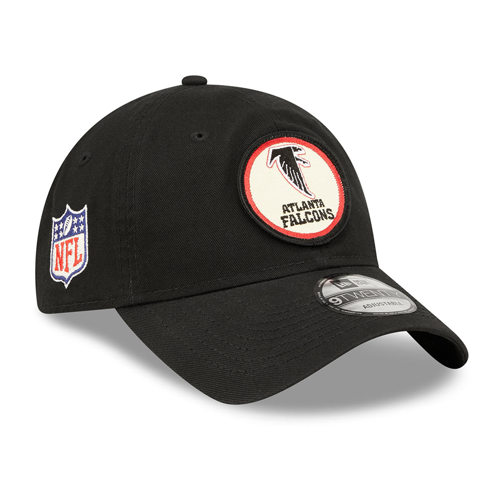 Gorra de béisbol 9TWENTY NFL Sideline Historic Atlanta Falcons de New Era - Negro