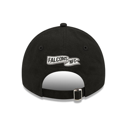 Gorra de béisbol 9TWENTY NFL Sideline Historic Atlanta Falcons de New Era - Negro