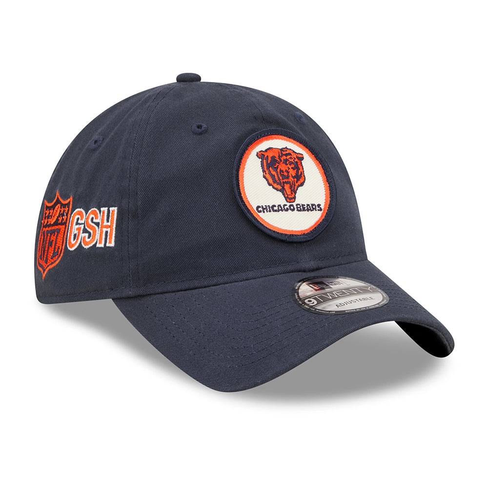Gorra de béisbol 9TWENTY NFL Sideline Historic Chicago Bears de New Era - Azul Marino