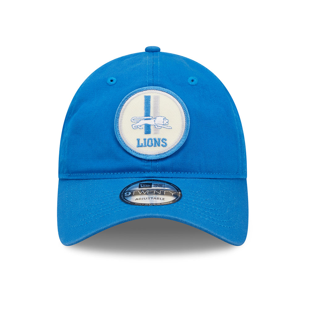 Gorra de béisbol 9TWENTY NFL Sideline Historic Detroit Lions de New Era - Azul