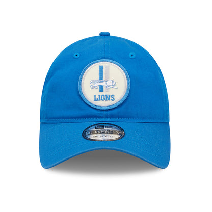 Gorra de béisbol 9TWENTY NFL Sideline Historic Detroit Lions de New Era - Azul