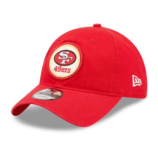 Gorra de béisbol 9TWENTY NFL Sideline Historic San Francisco 49ers de New Era - Rojo