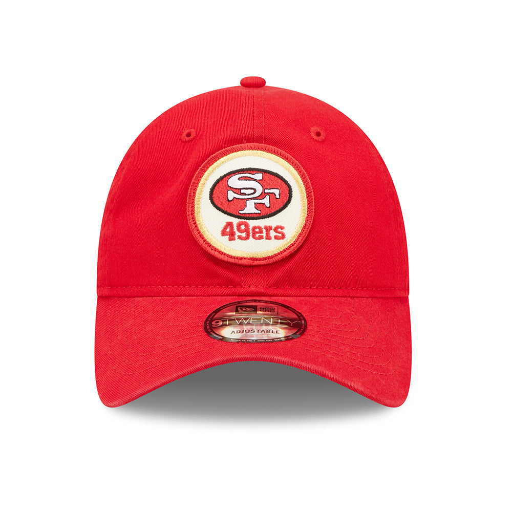 Gorra de béisbol 9TWENTY NFL Sideline Historic San Francisco 49ers de New Era - Rojo