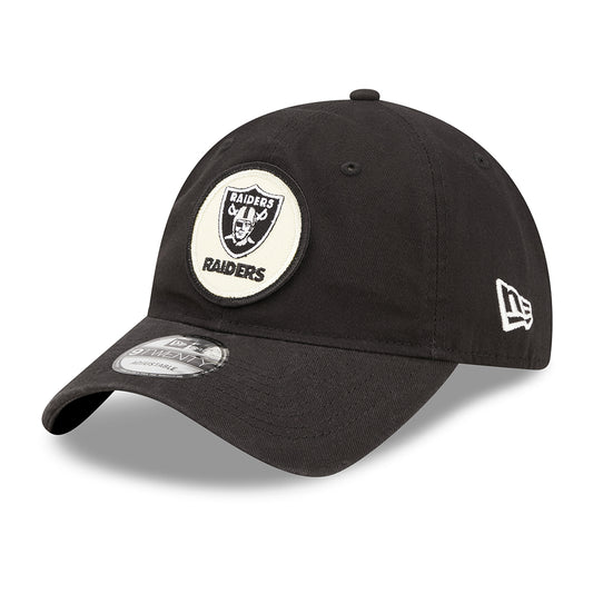 Gorra de béisbol 9TWENTY NFL Sideline Historic Las Vegas Raiders de New Era - Negro