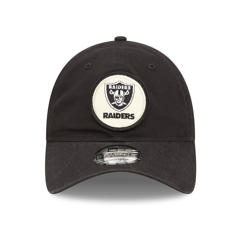 Gorra de béisbol 9TWENTY NFL Sideline Historic Las Vegas Raiders de New Era - Negro