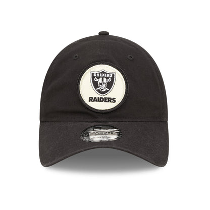 Gorra de béisbol 9TWENTY NFL Sideline Historic Las Vegas Raiders de New Era - Negro