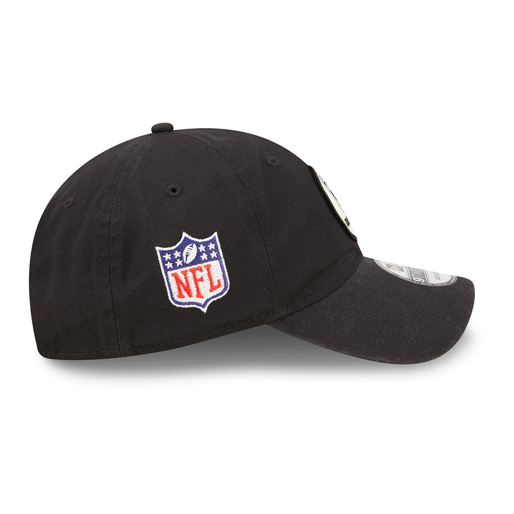 Gorra de béisbol 9TWENTY NFL Sideline Historic Las Vegas Raiders de New Era - Negro