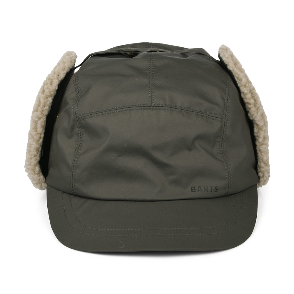 Gorra 5 paneles Boise con orejeras de Barts - Verde Militar