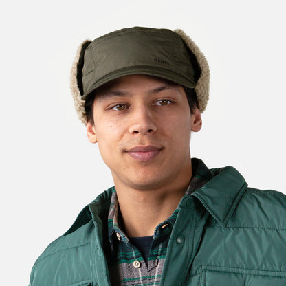 Gorra 5 paneles Boise con orejeras de Barts - Verde Militar
