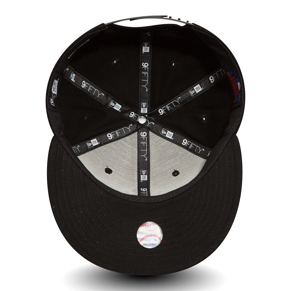 Gorra de béisbol 9FIFTY MLB League Essential New York Yankees de New Era - Negro-Blanco