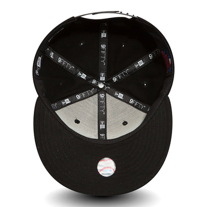 Gorra de béisbol 9FIFTY MLB League Essential New York Yankees de New Era - Negro-Blanco