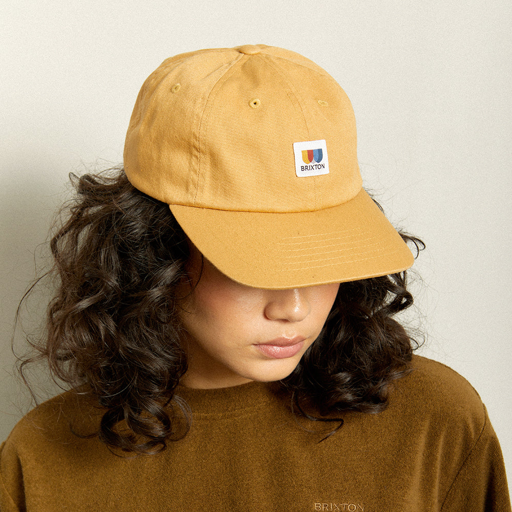 Gorra de béisbol Alton LP de algodón de Brixton - Arena del Desierto