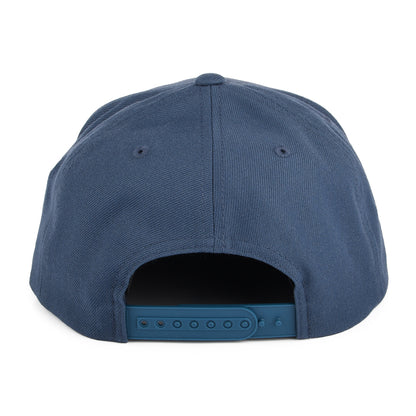 Gorra Snapback Oath III de Brixton - Azul Marino Lavado-Verde Azulado