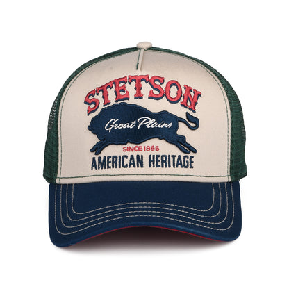 Gorra Trucker Great Plains de Stetson - Multicolor