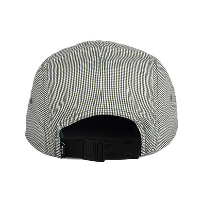 Gorra 5 paneles Micro Gingham de HUF - Verde