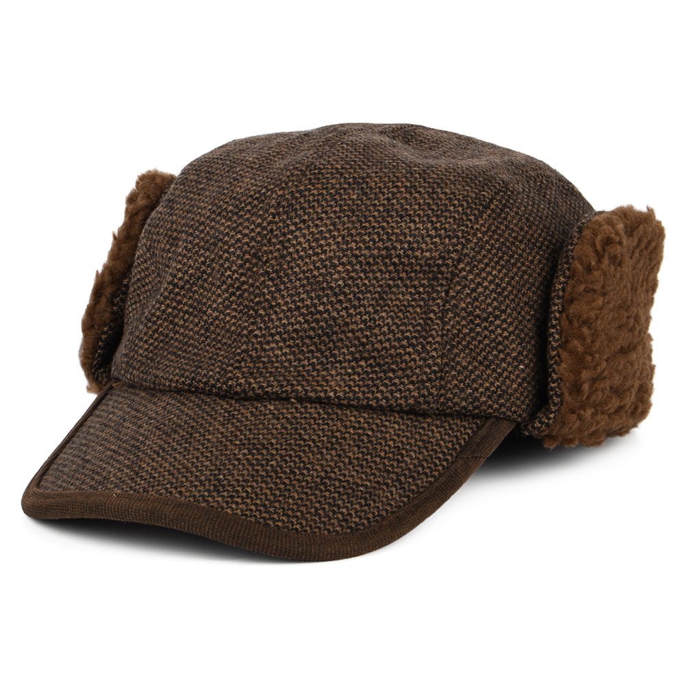 Gorra de béisbol Invierno Solapas para orejeras de Dorfman Pacific - Marrón