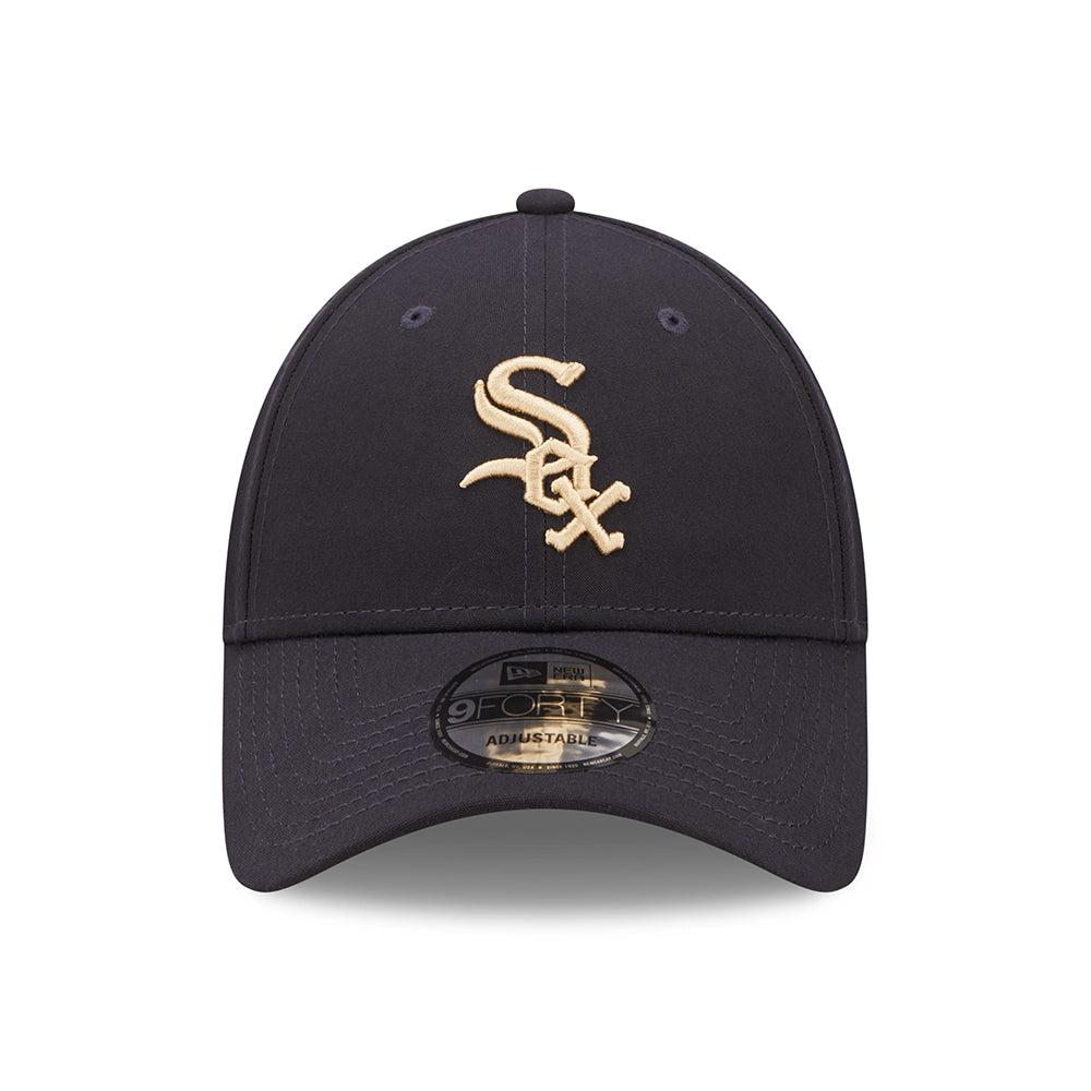 Gorra de béisbol 9FORTY MLB Repreve Chicago White Sox de New Era - Azul Marino-Avena