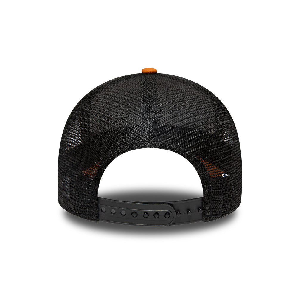 Gorra Trucker 9FORTY A-Frame License Plate Santa Monica de New Era - Tofe-Negro