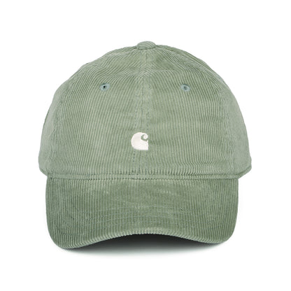 Gorra de béisbol Harlem de pana de Carhartt WIP - Salvia