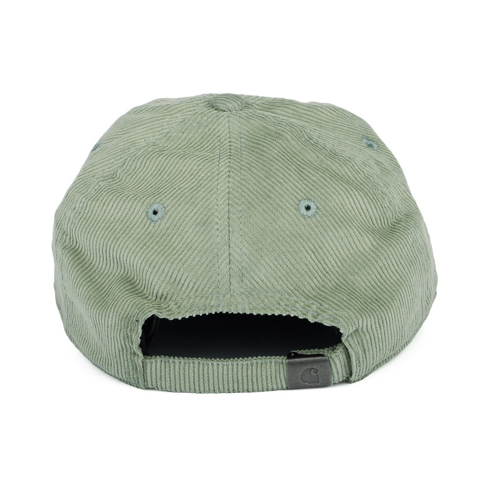 Gorra de béisbol Harlem de pana de Carhartt WIP - Salvia