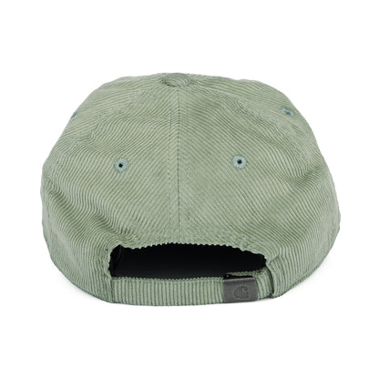 Gorra de béisbol Harlem de pana de Carhartt WIP - Salvia