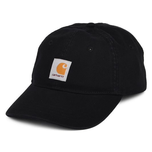 Gorra Snapback Dunes efecto lavado de algodón de Carhartt WIP - Negro