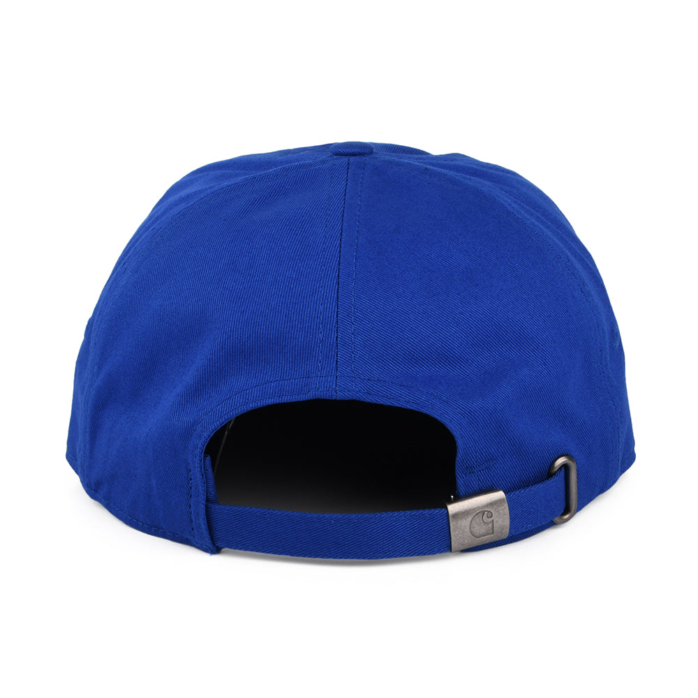 Gorra de béisbol Marlin visera plana de sarga de algodón de Carhartt WIP - Azul