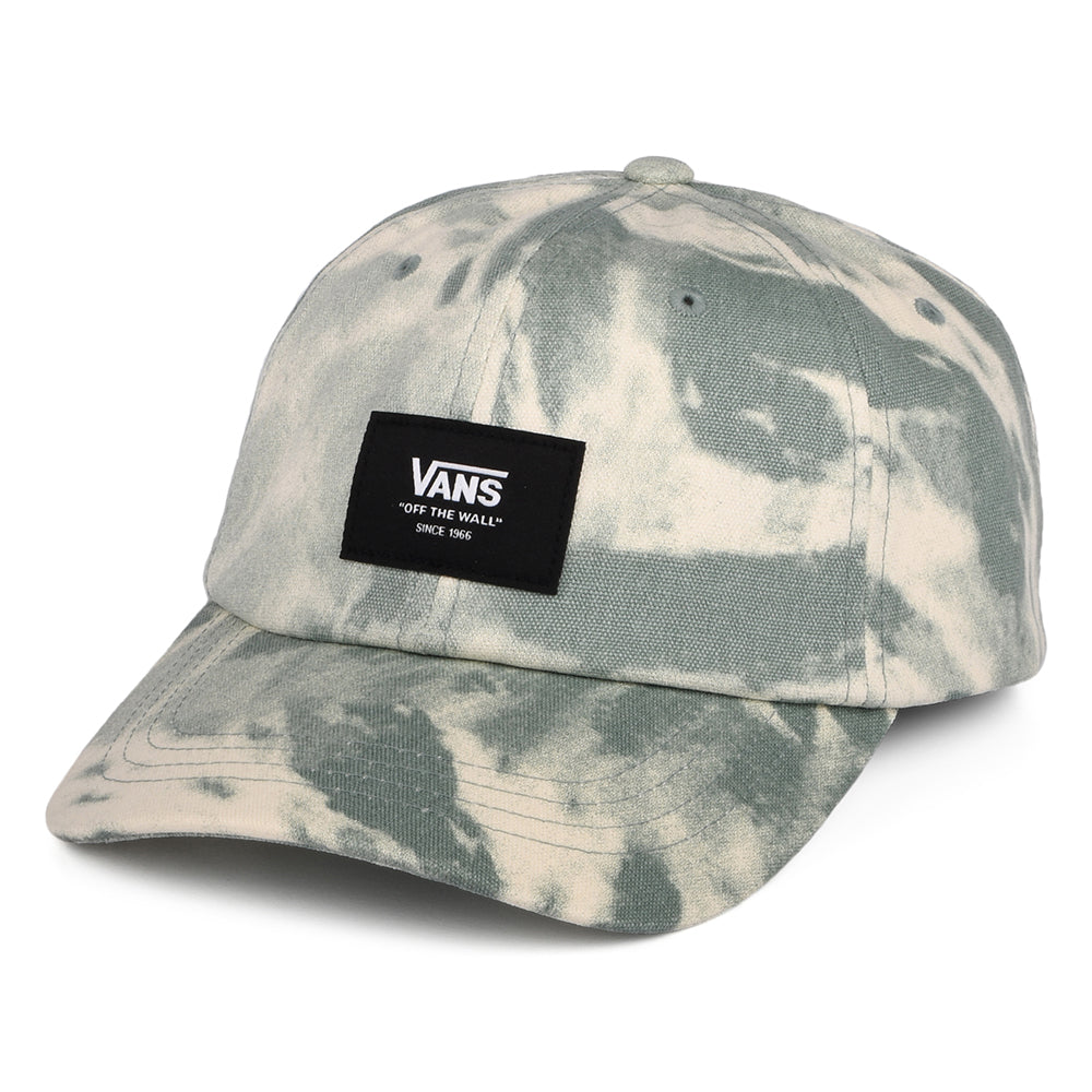 Gorra de béisbol visera curvada Tie Dye de Vans - Verde