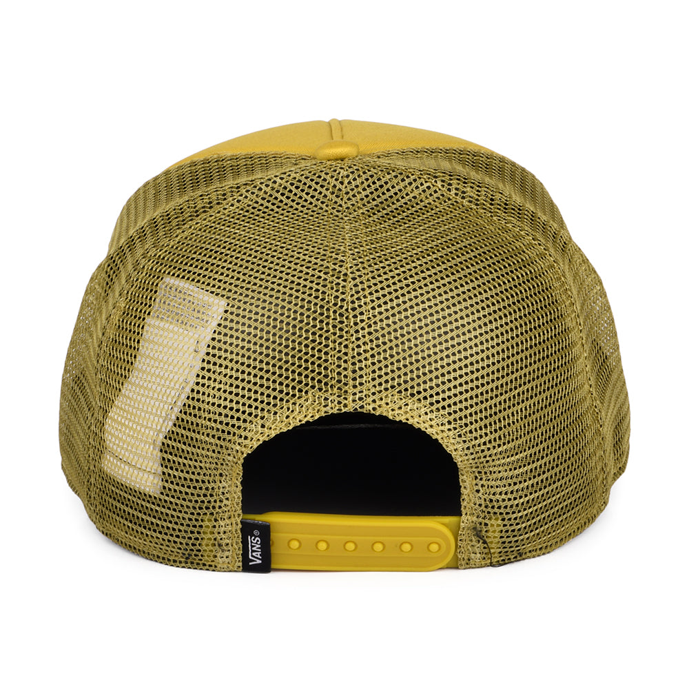 Gorra Trucker Munson visera curvada de Vans - Amarillo