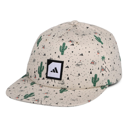 Gorra Snapback Adi X Desert de sarga de algodón de Adidas - Marrón Claro