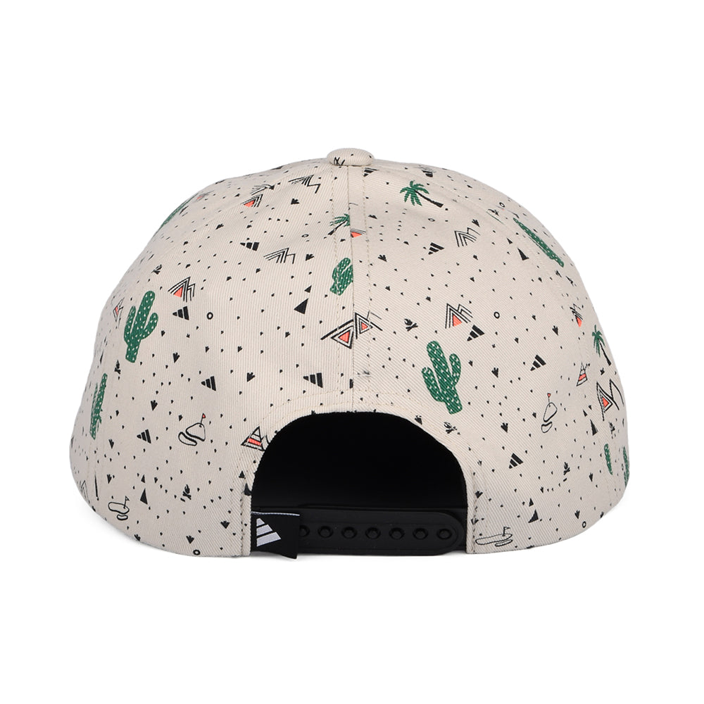 Gorra Snapback Adi X Desert de sarga de algodón de Adidas - Marrón Claro