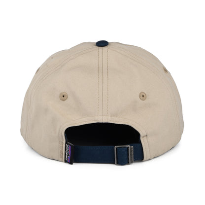 Gorra de béisbol 3 Skyline Trad de algodón orgánico de Patagonia - Beige Arena