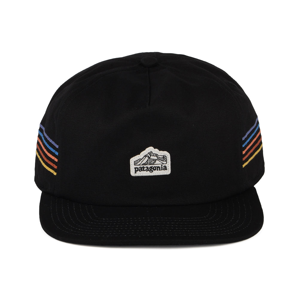 Gorra Snapback Line Logo Ridge Stripe Funfarer de Patagonia - Negro